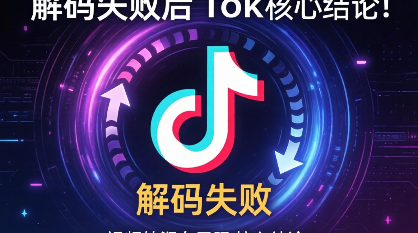 TikTok 上传视频解码失败怎么办