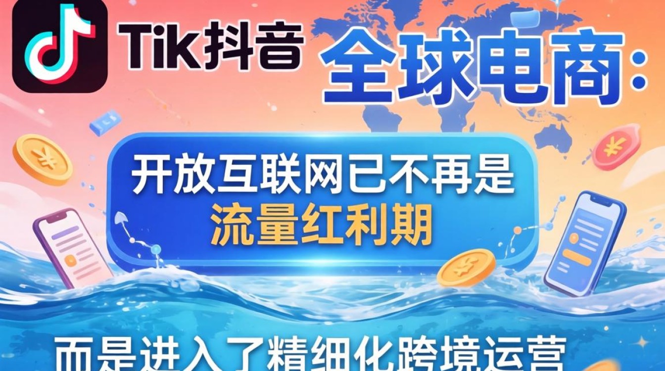 TikTok 开放互联网跨境运营从入门到进阶