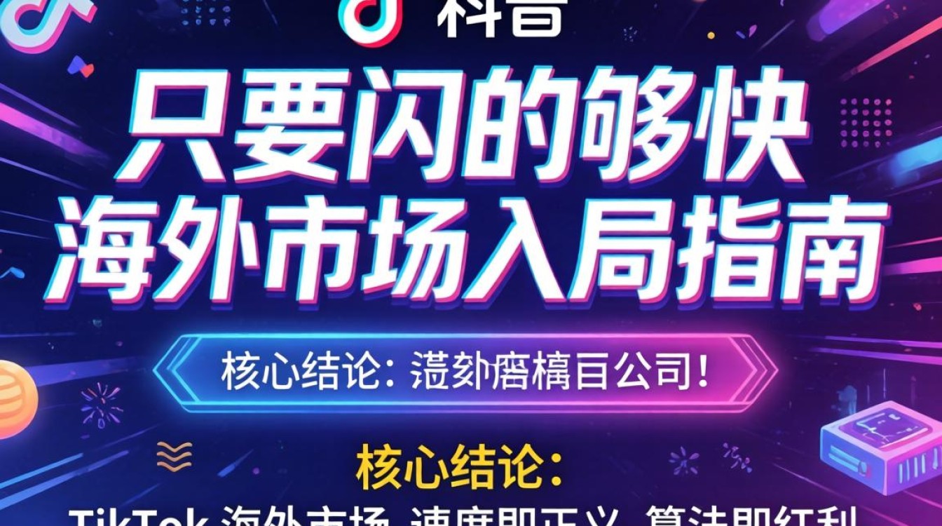 TikTok 只要闪的够快 海外市场入局指南