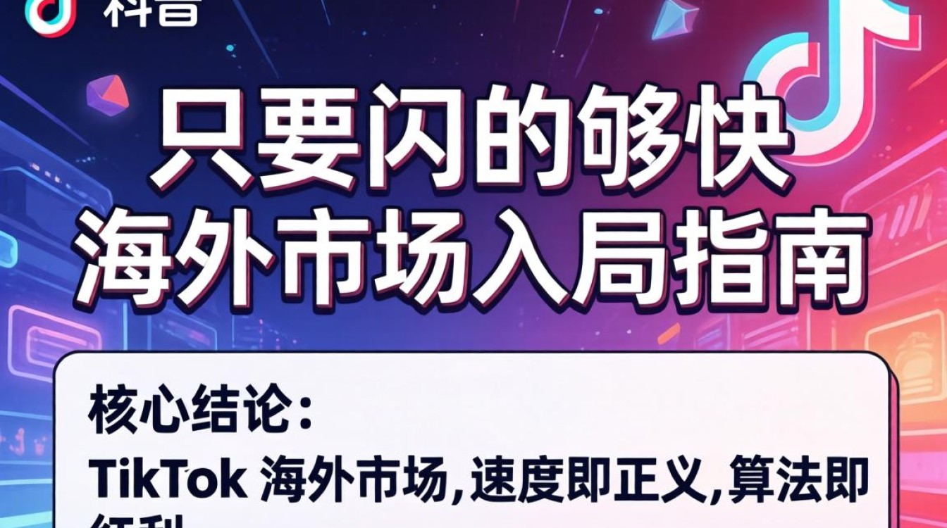 TikTok 只要闪的够快 海外市场入局指南
