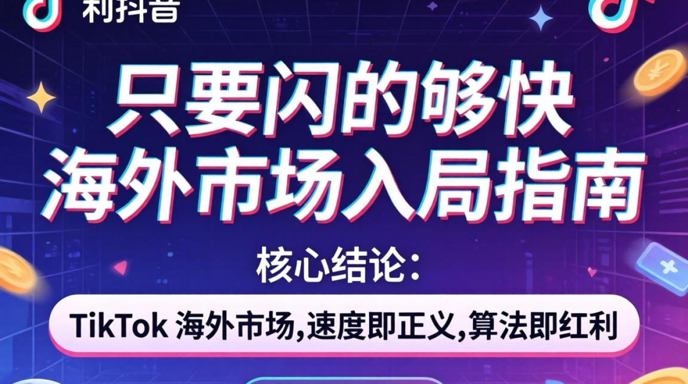 TikTok 只要闪的够快 海外市场入局指南