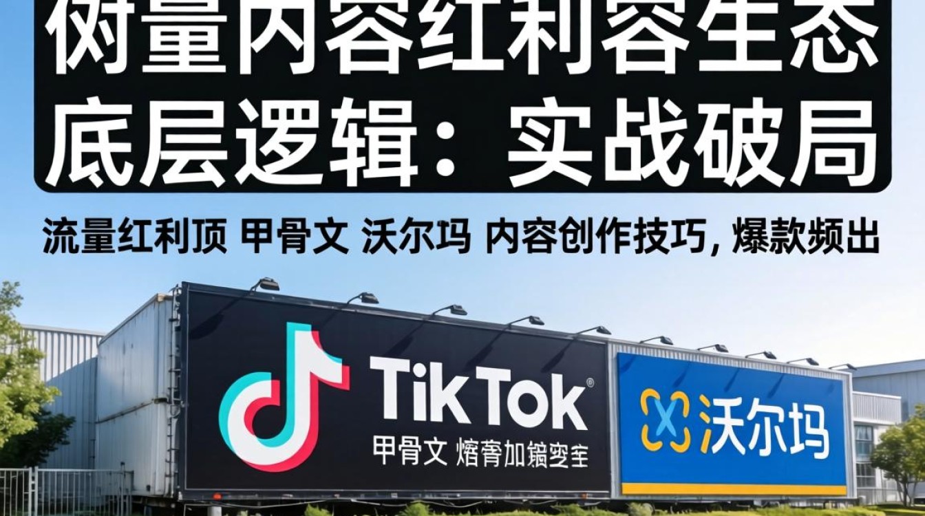 TikTok 甲骨文沃尔玛内容创作技巧