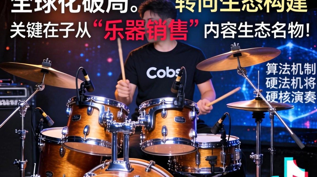 架子鼓 Cobus 如何 TikTok 全球化运营