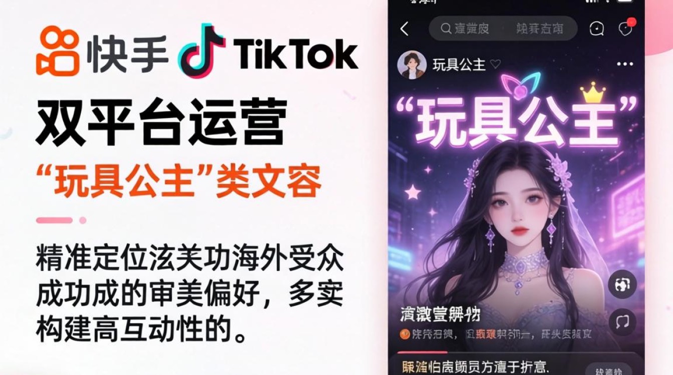 快手玩具公主老外玩TikTok运营攻略手把手教你