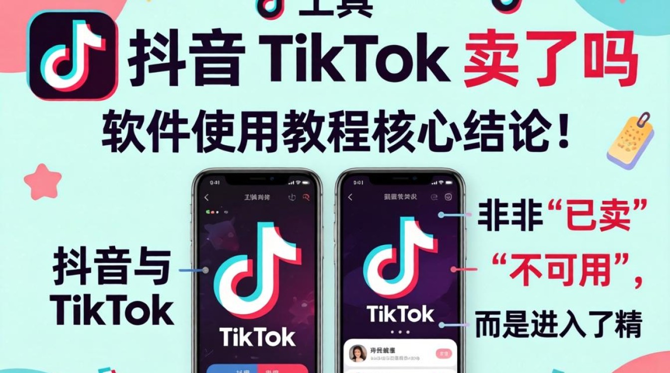 抖音tiktok卖了吗软件使用教程