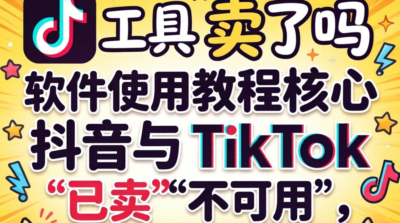 抖音tiktok卖了吗软件使用教程