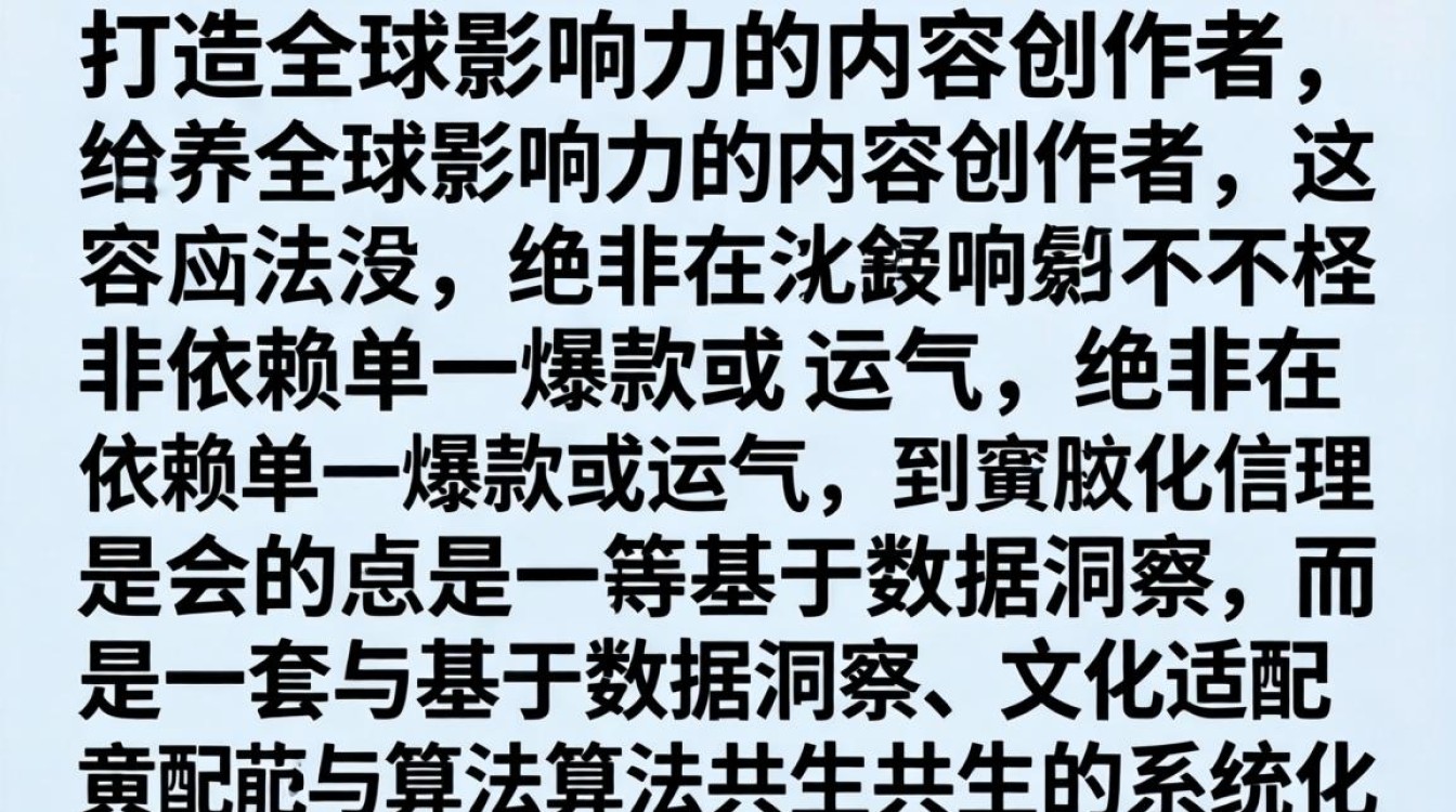 TikTok 全球化运营策略思维