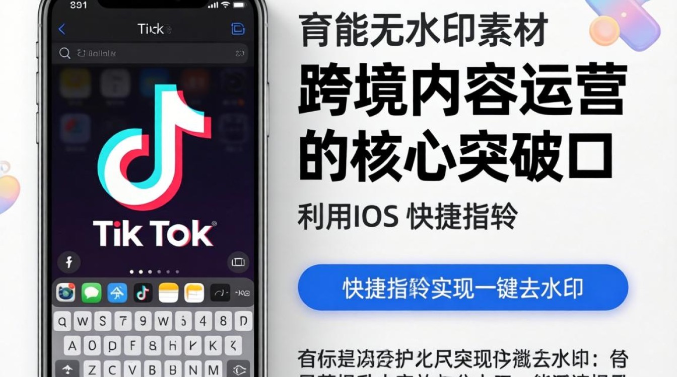 TikTok 去水印快捷指令怎么用