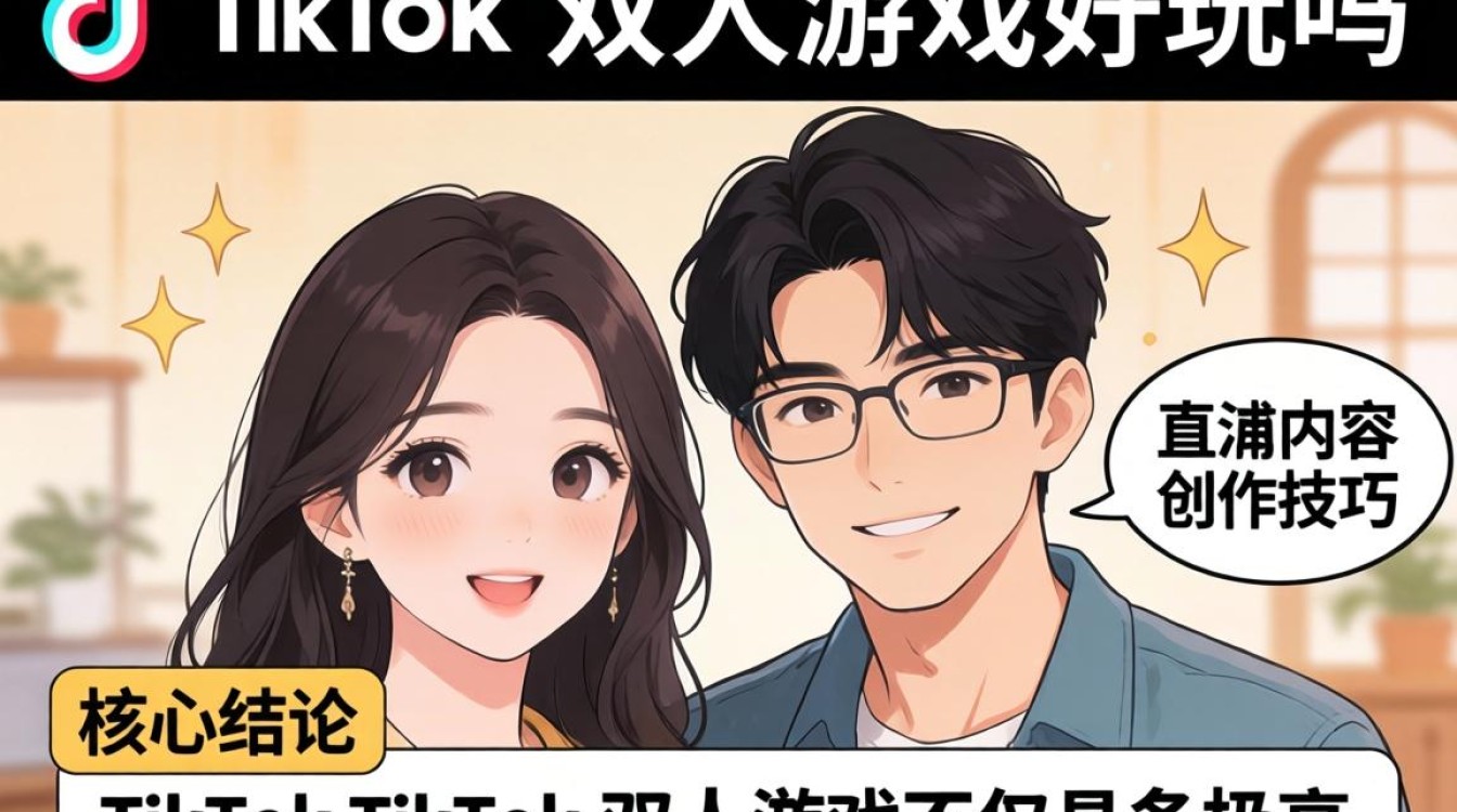 TikTok 双人游戏好玩吗