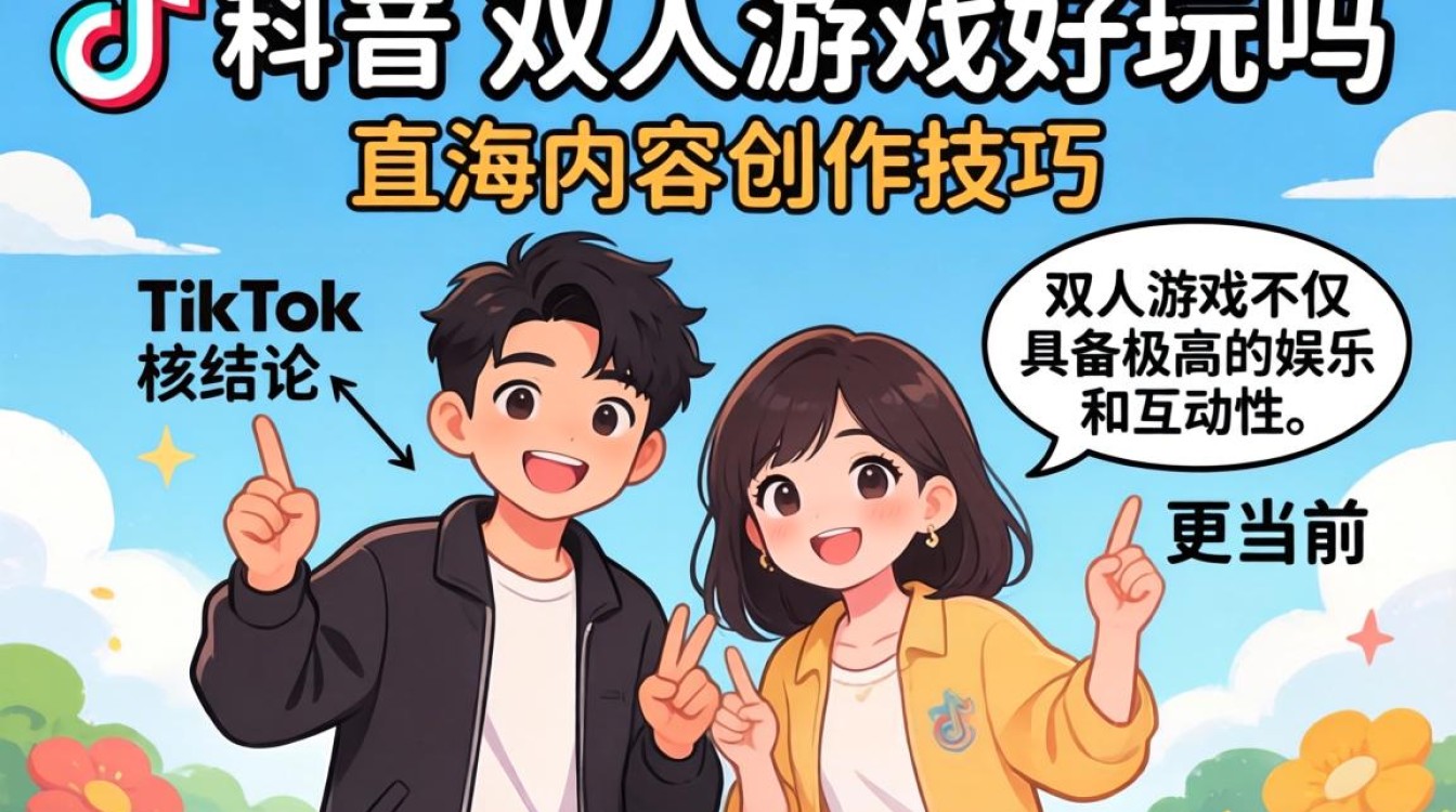 TikTok 双人游戏好玩吗