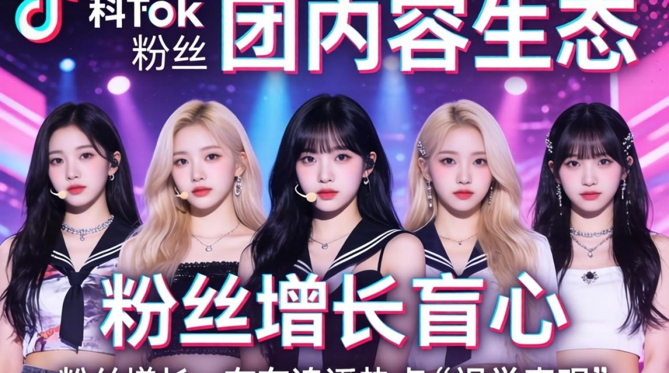 女团粉丝数 TikTok 怎么涨