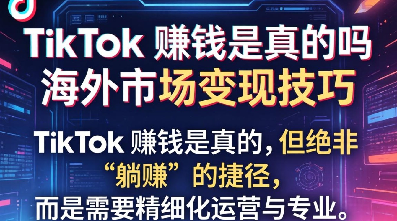 TikTok 怎么在海外赚钱