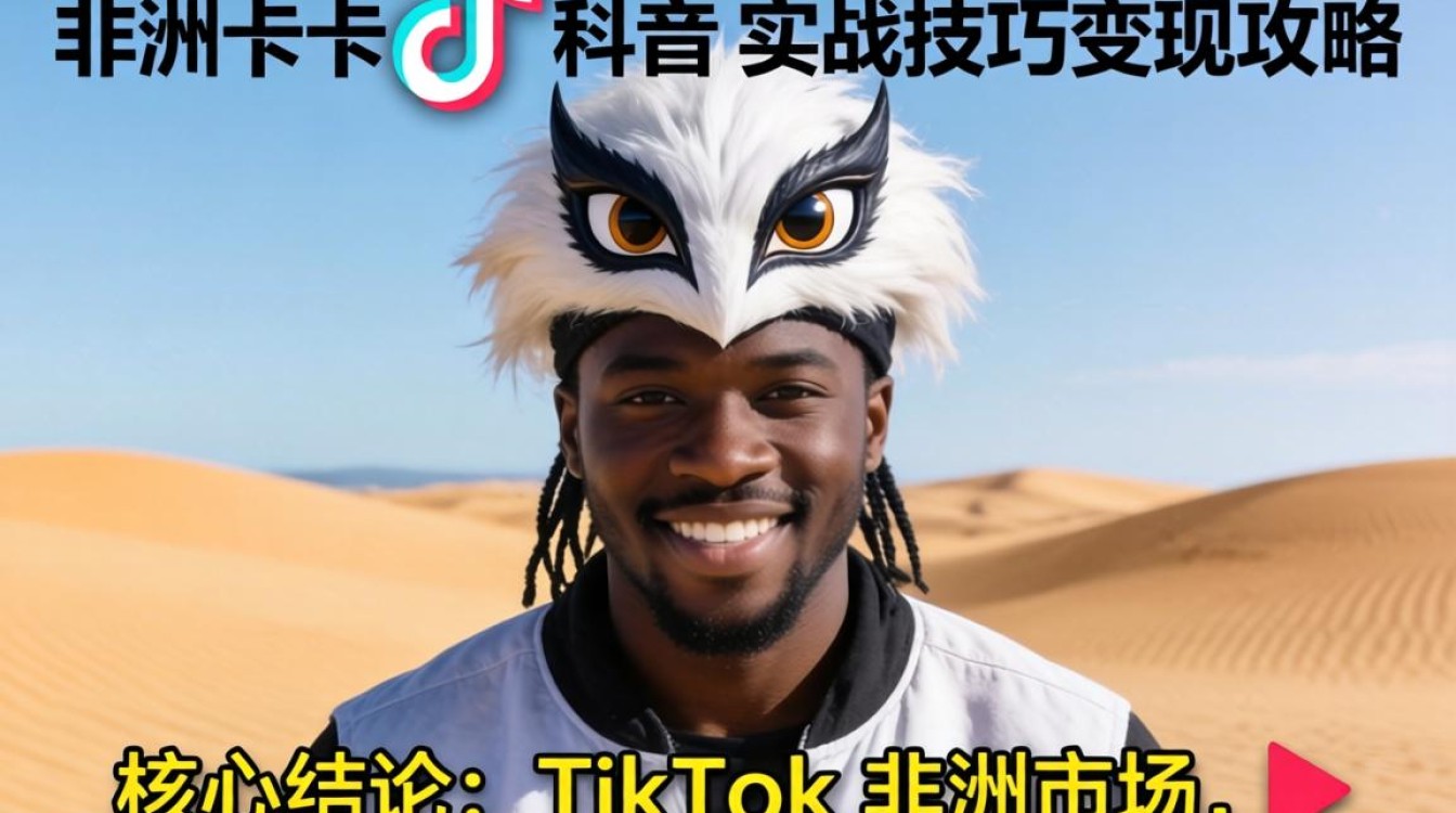自媒体非洲卡卡西 TikTok 实战技巧变现攻略