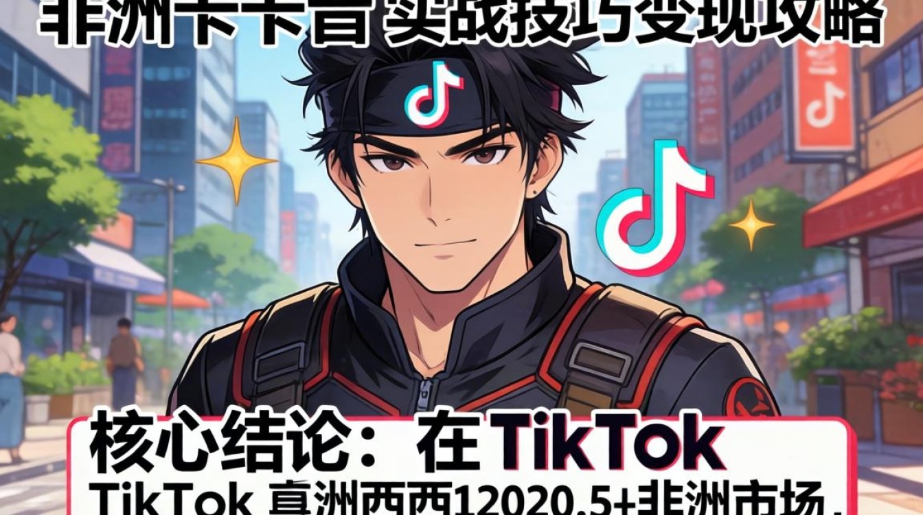 自媒体非洲卡卡西 TikTok 实战技巧变现攻略