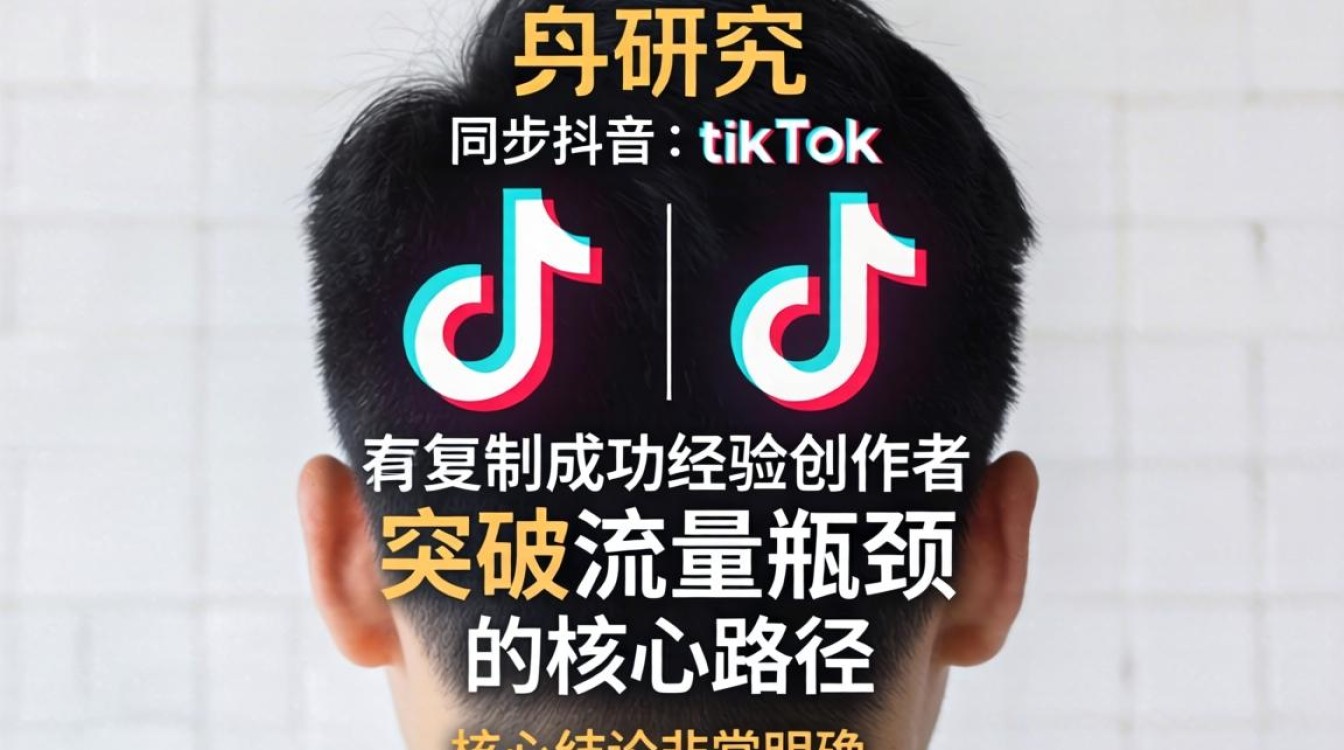 头部研究同步抖音和tiktok可复制成功经验