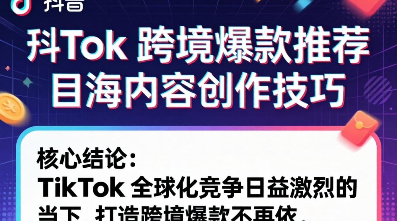 TikTok 出海内容创作技巧与流量秘诀