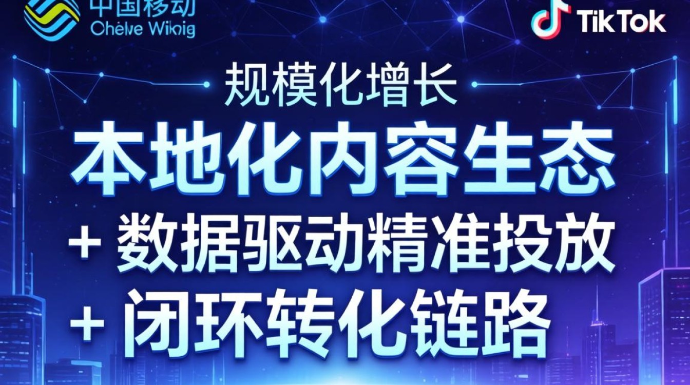 专业运营中国移动tiktok如何实现规模化增长