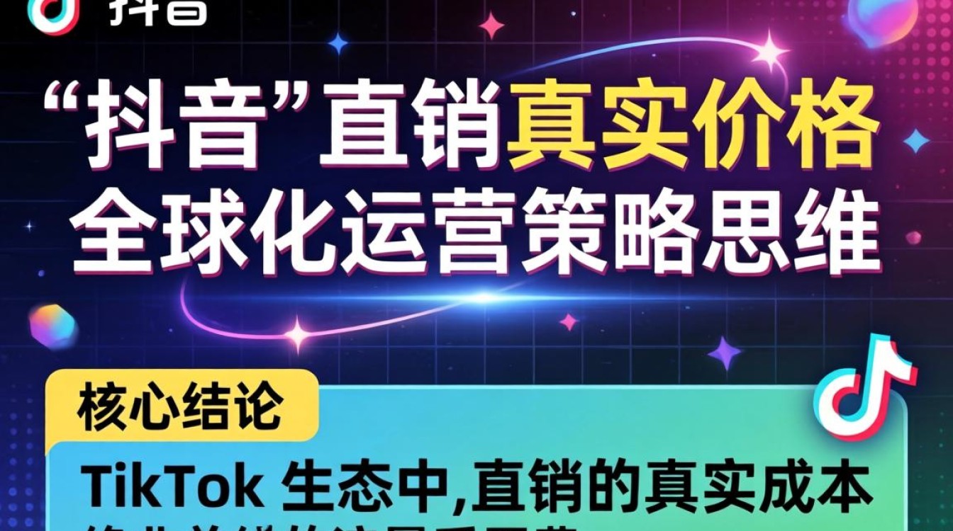 TikTok 直销价格及全球化运营策略