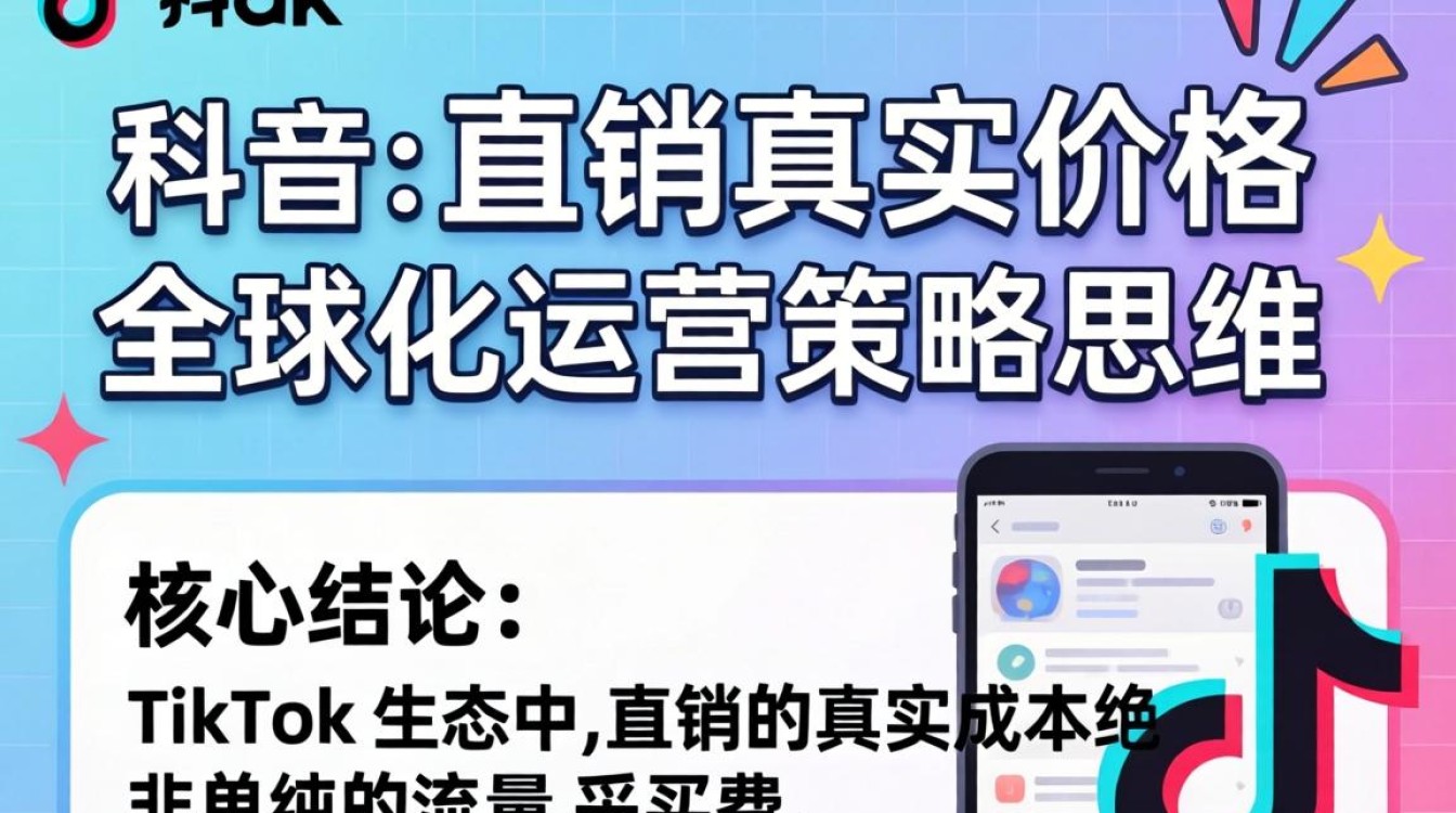 TikTok 直销价格及全球化运营策略