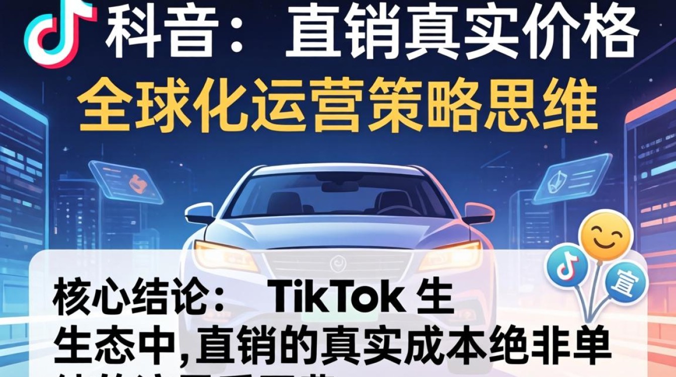 TikTok 直销价格及全球化运营策略
