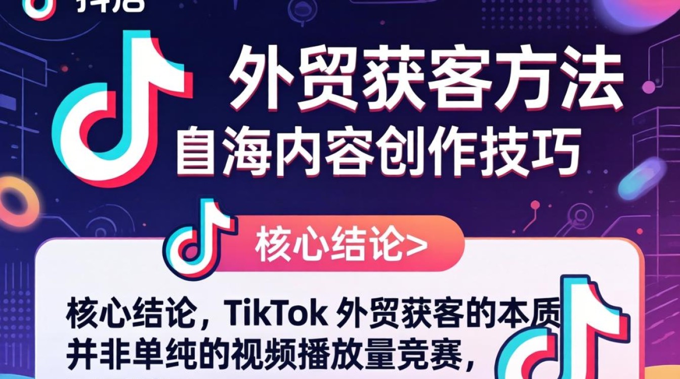 TikTok 外贸获客方法
