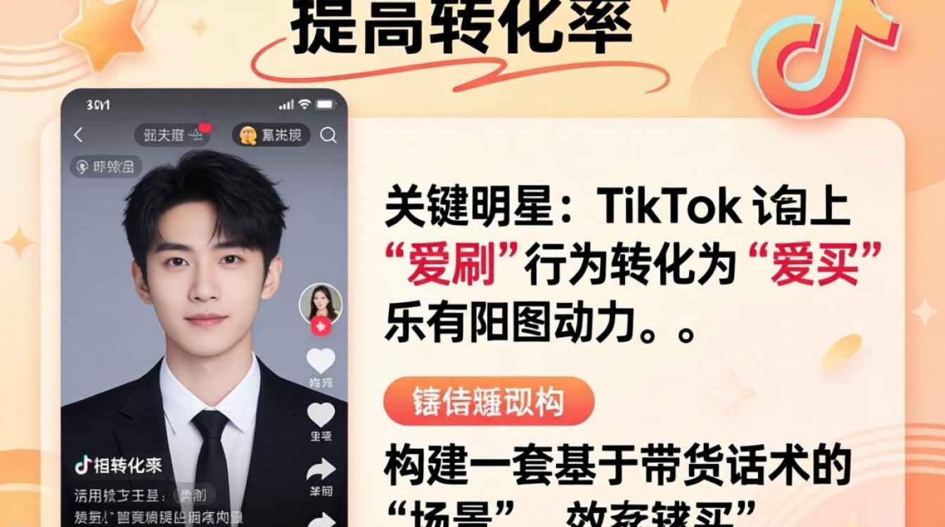 带货话术爱刷tiktok的明星如何提高转化率