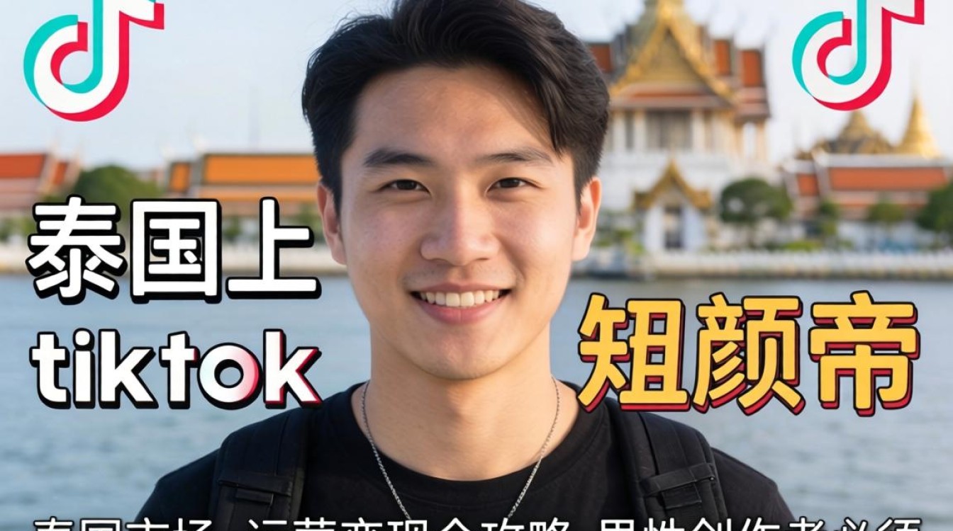 短视频泰国男网红TikTok运营变现全攻略