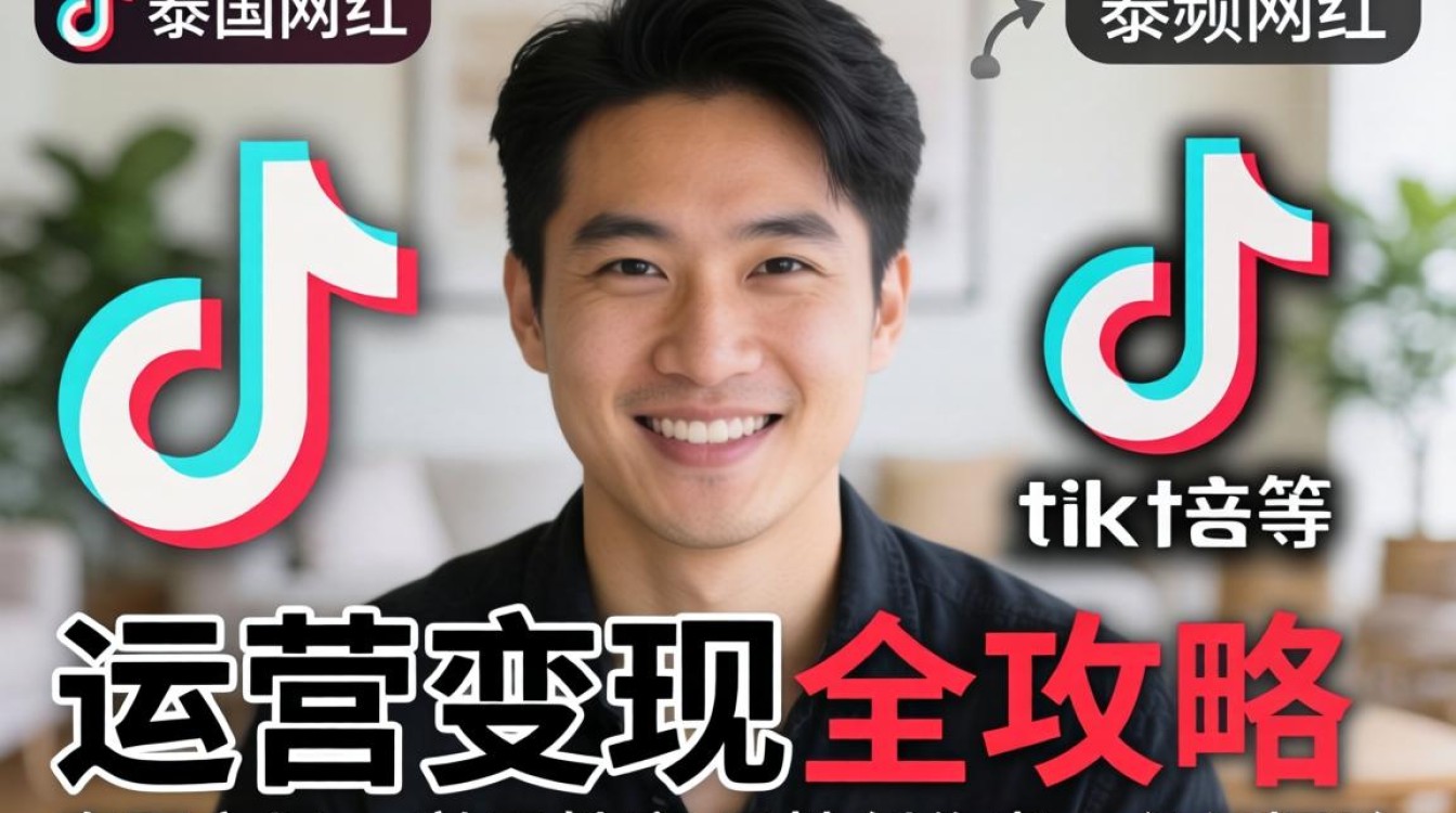 短视频泰国男网红TikTok运营变现全攻略