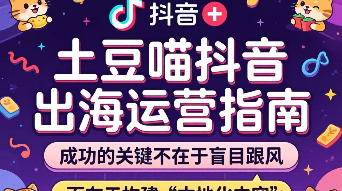 TikTok 土豆喵抖音 出海运营指南