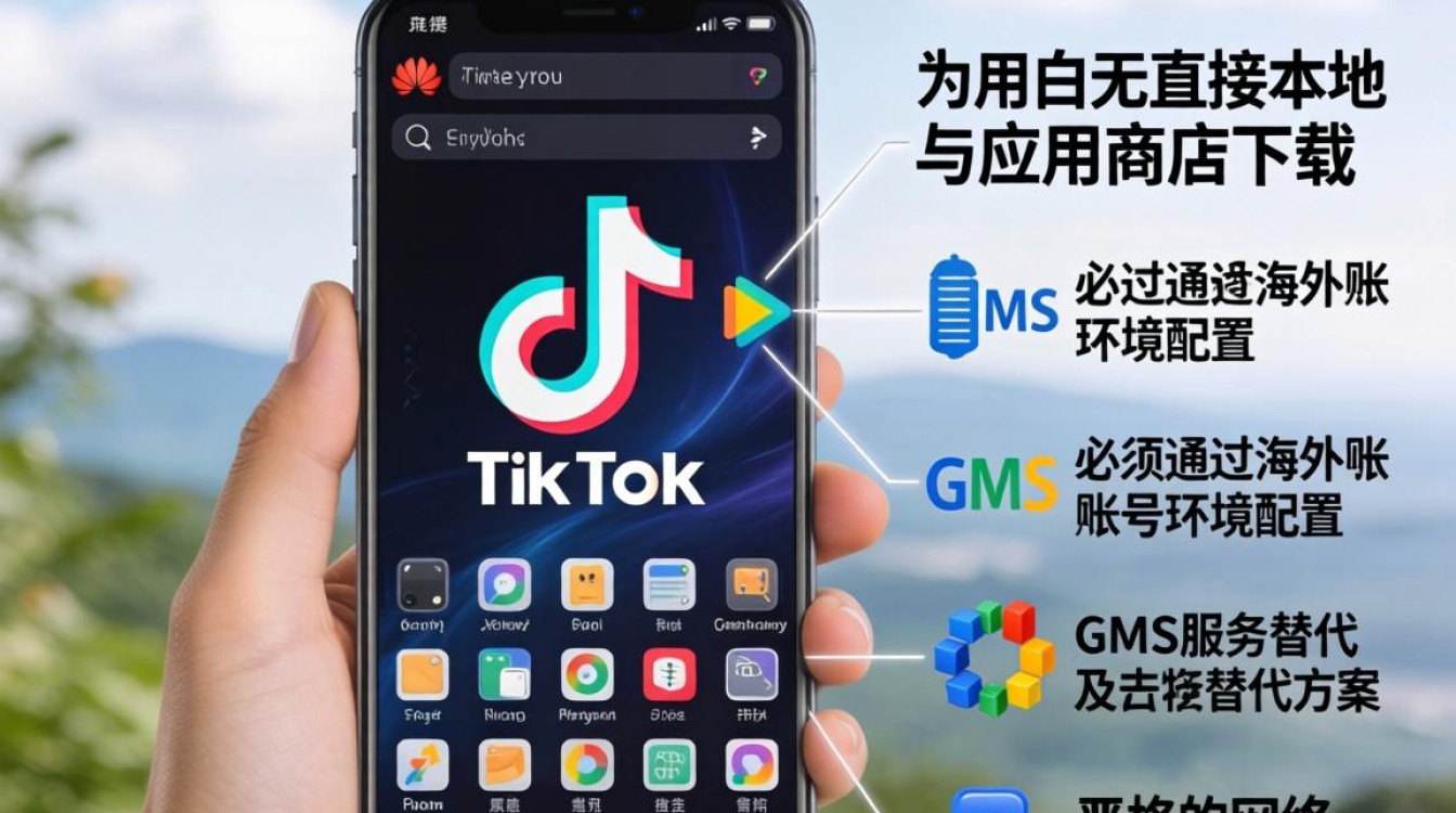 华为手机怎么申请 TikTok