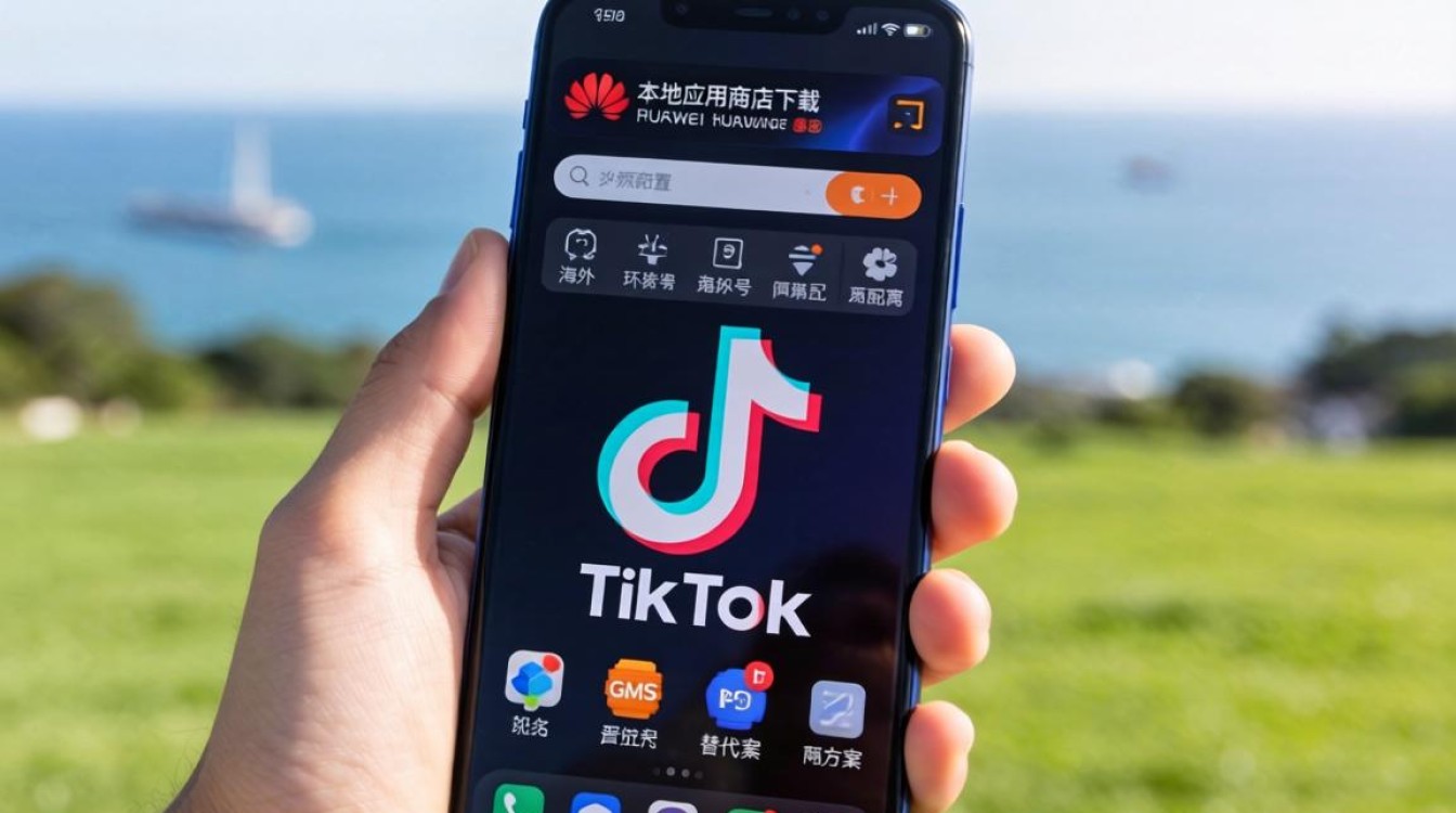 华为手机怎么申请 TikTok