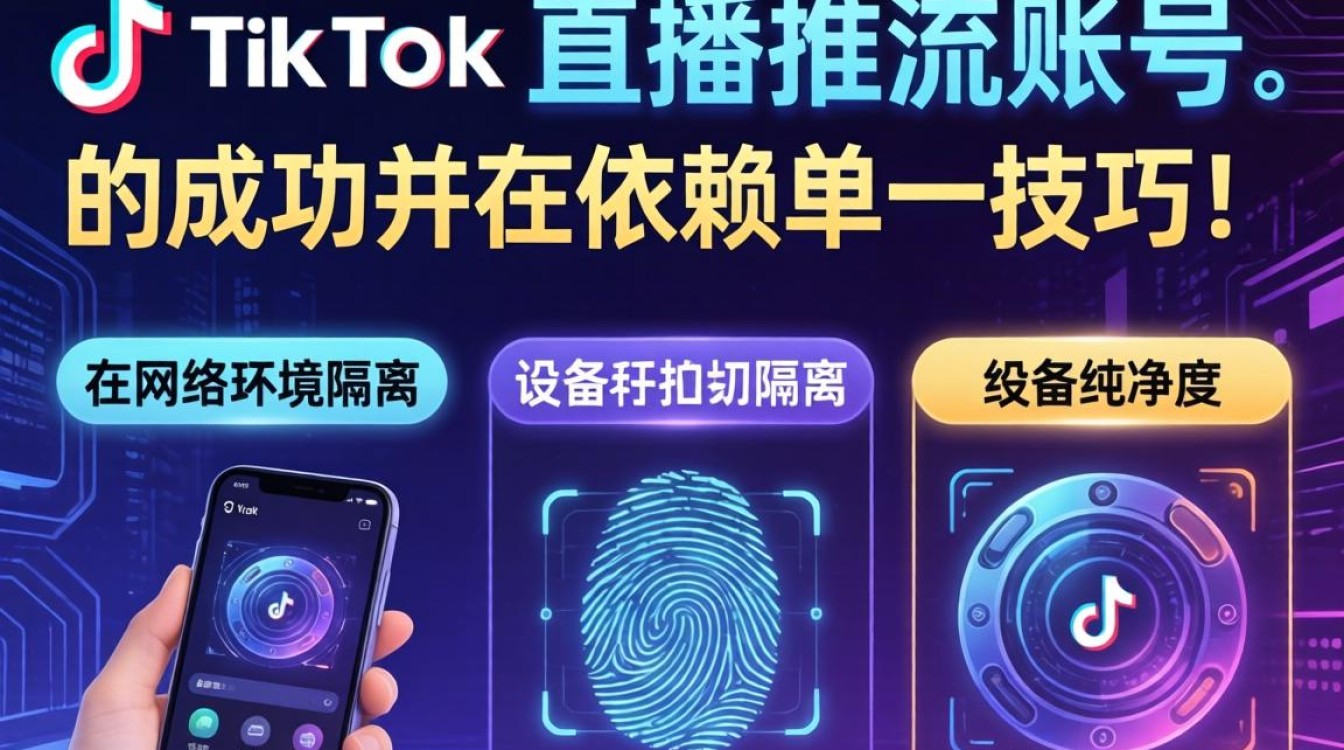 TikTok 直播推流账号从入门到精通完整攻略