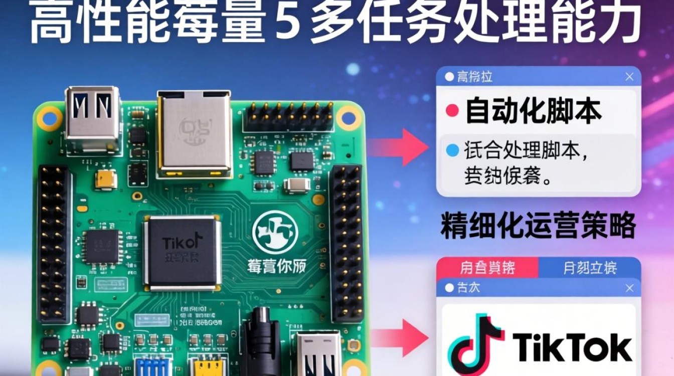 树莓派5刷TikTok内容创作爆款技巧