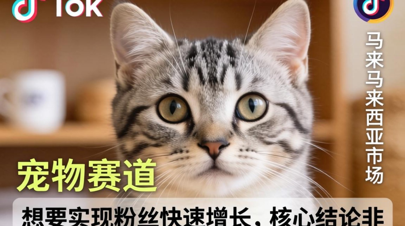TikTok 马来西亚猫粉丝增长运营秘籍