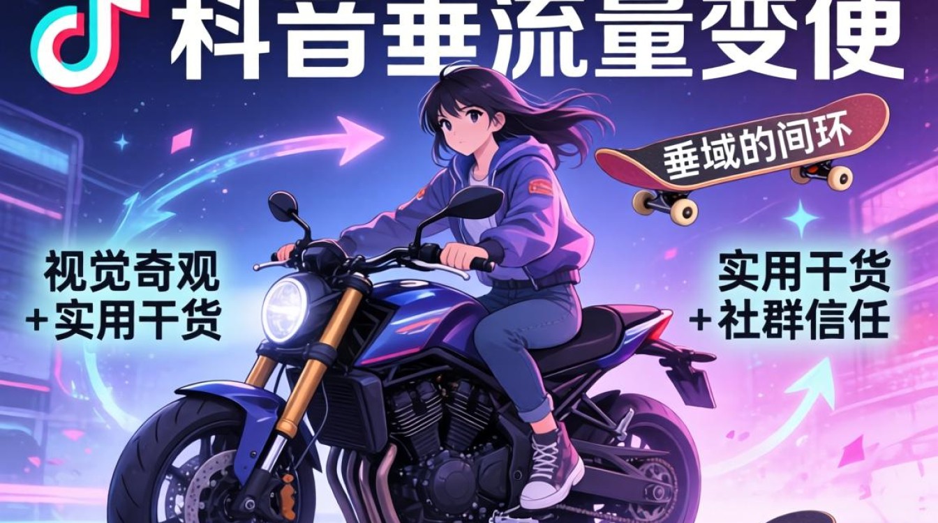 知识付费摩托车滑板TikTok内容变现技巧
