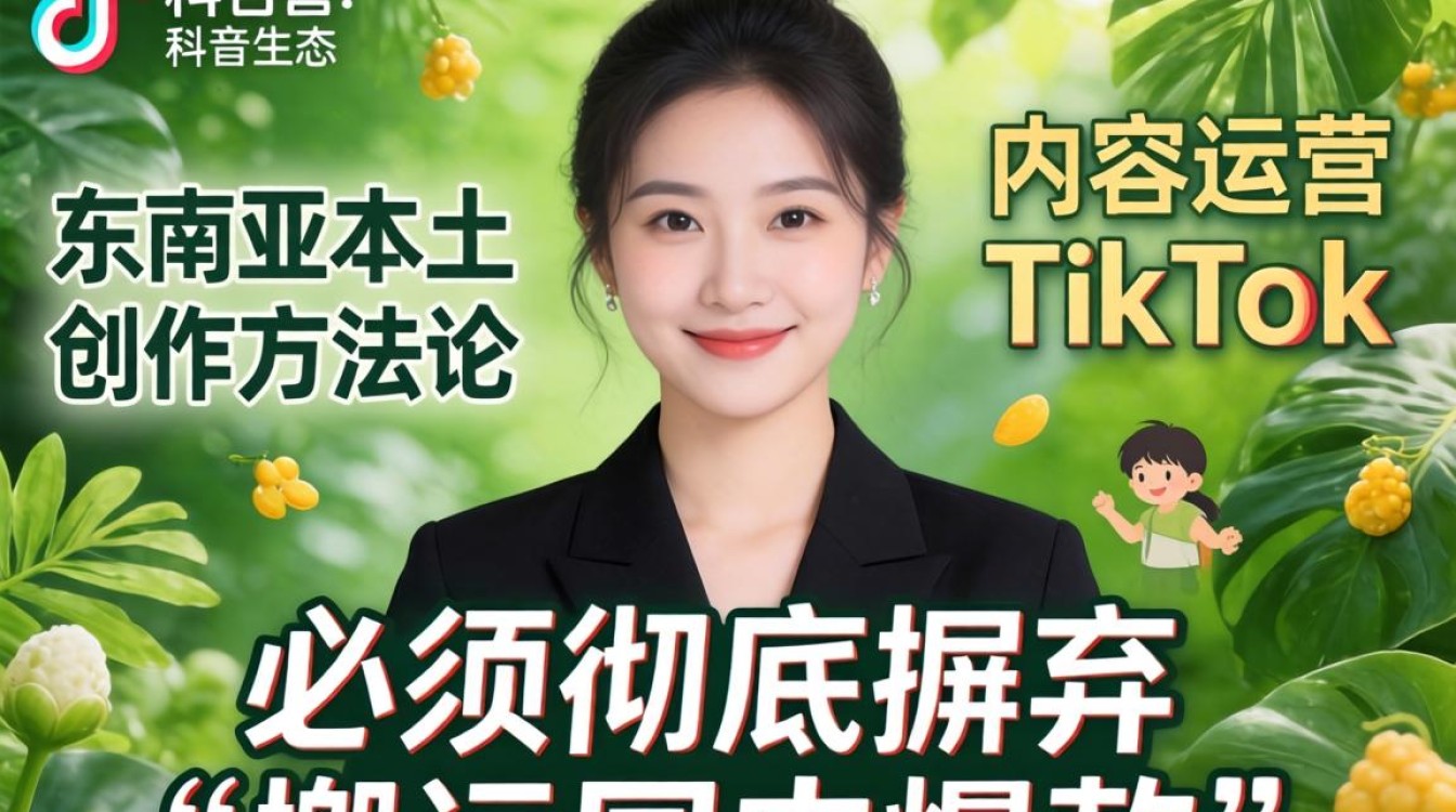 运营东南亚本土TikTok创作方法论