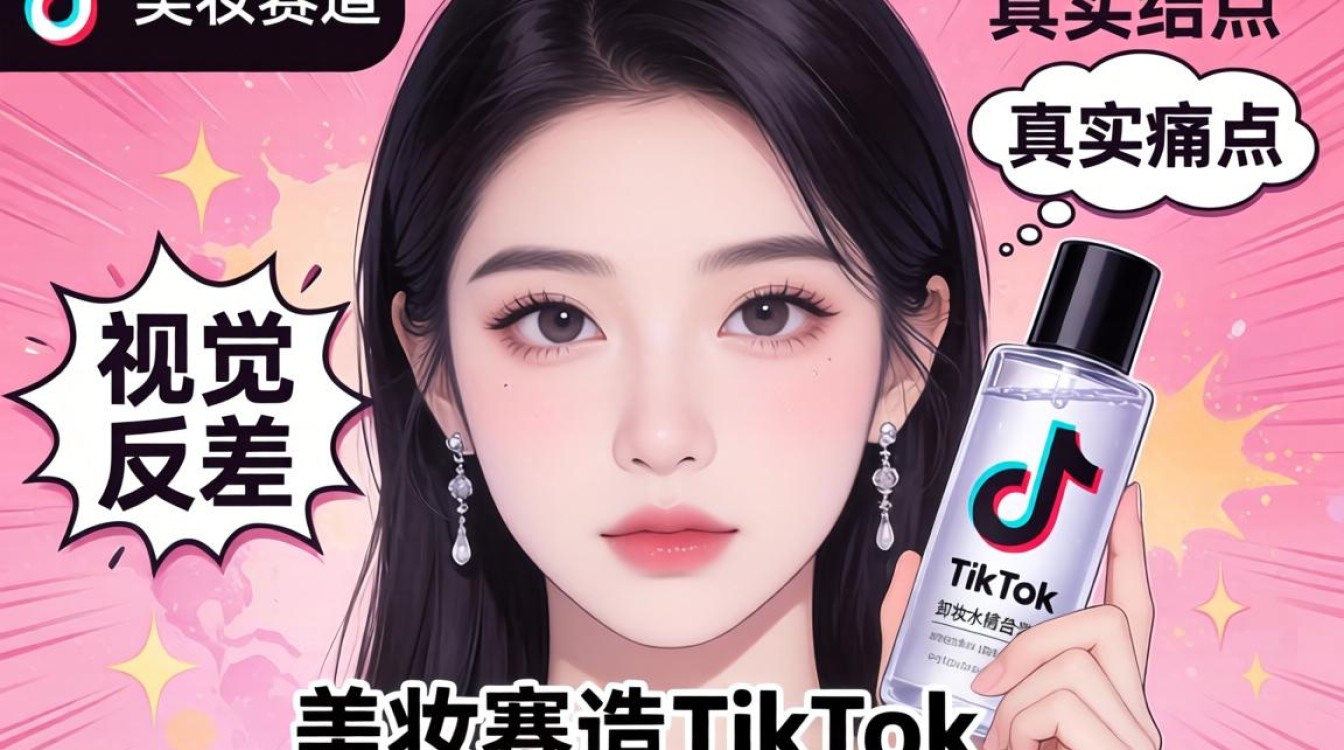 TikTok 卸妆水化妆怎么拍才火