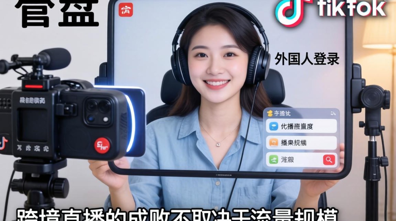直播复盘外国人登录TikTok