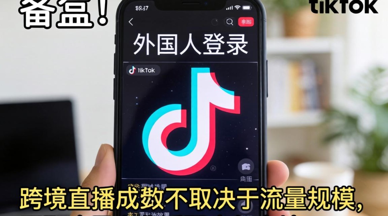 直播复盘外国人登录TikTok