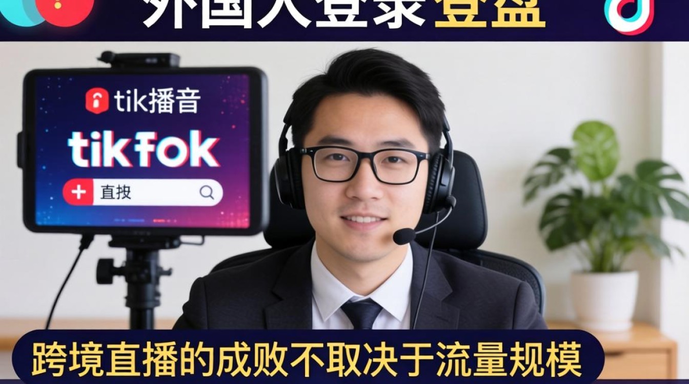 直播复盘外国人登录TikTok