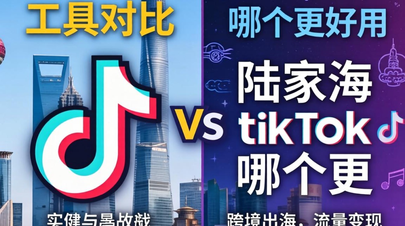 工具对比陆家嘴tiktok哪个更好用