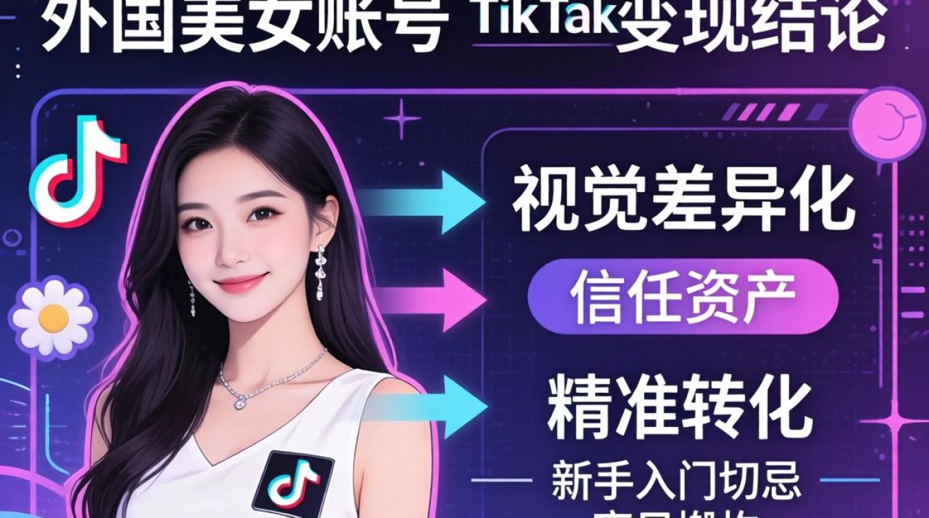 外国美女刷 TikTok 怎么变现