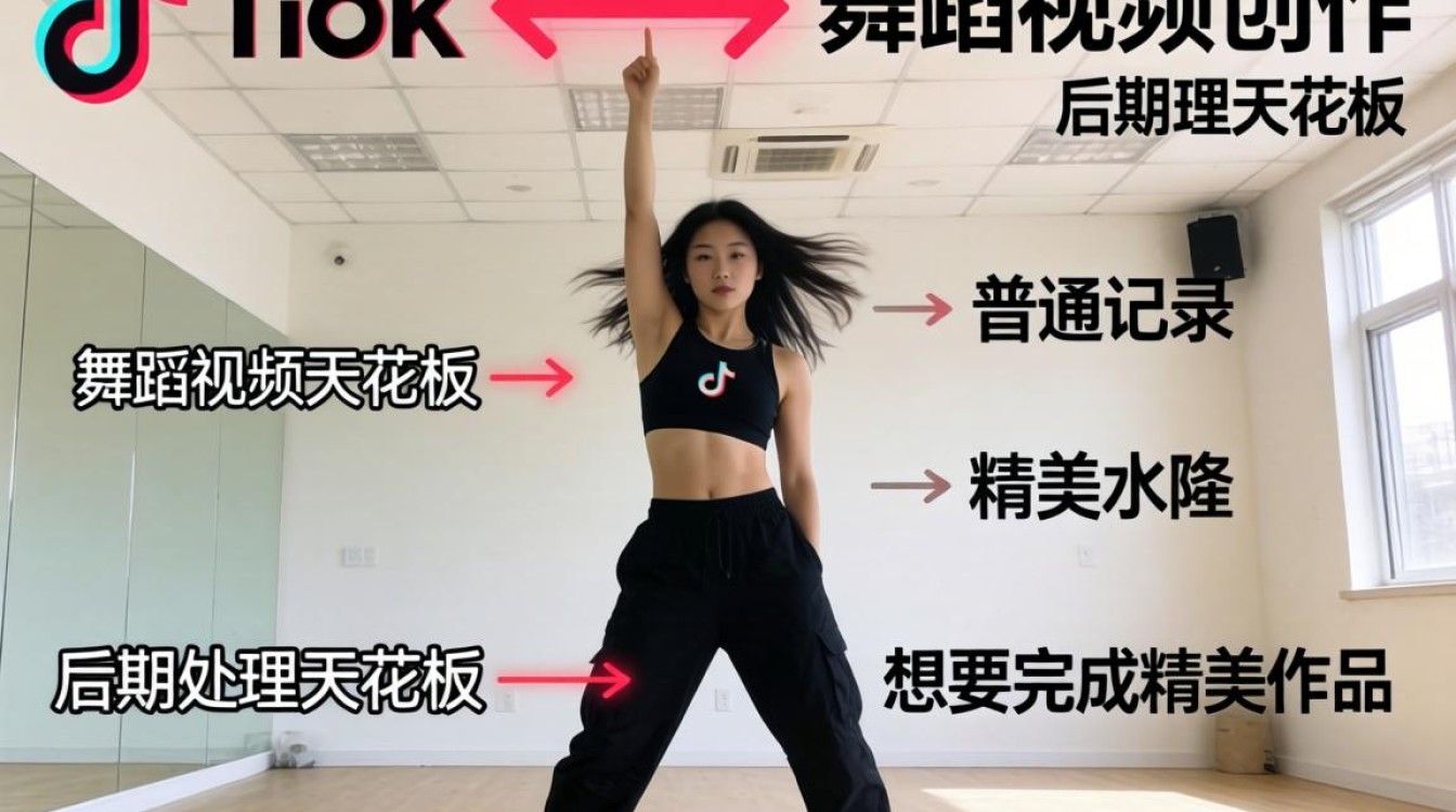 后期处理天花板跳舞 TikTok 如何完成精美作品