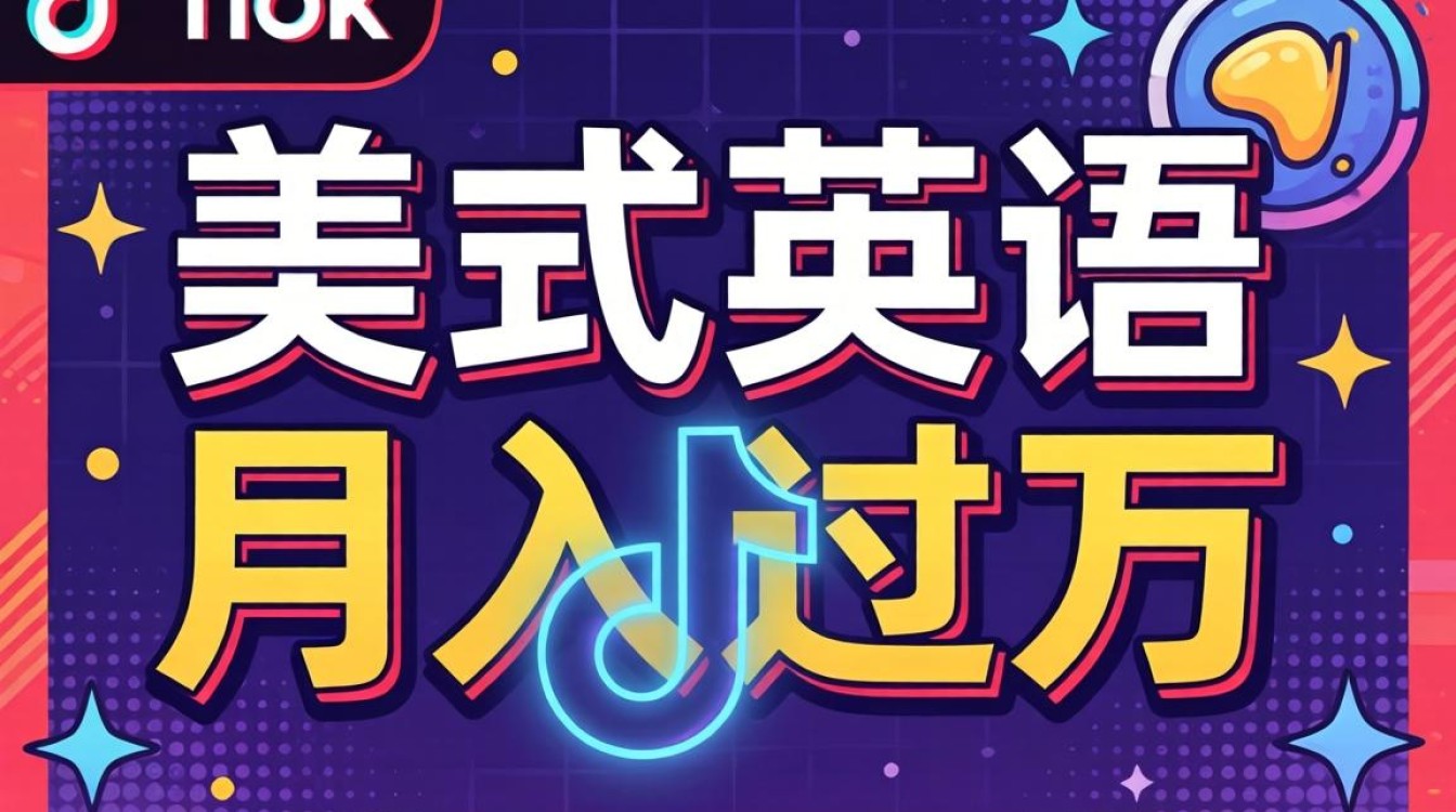 TikTok 学美式英语 变现技巧