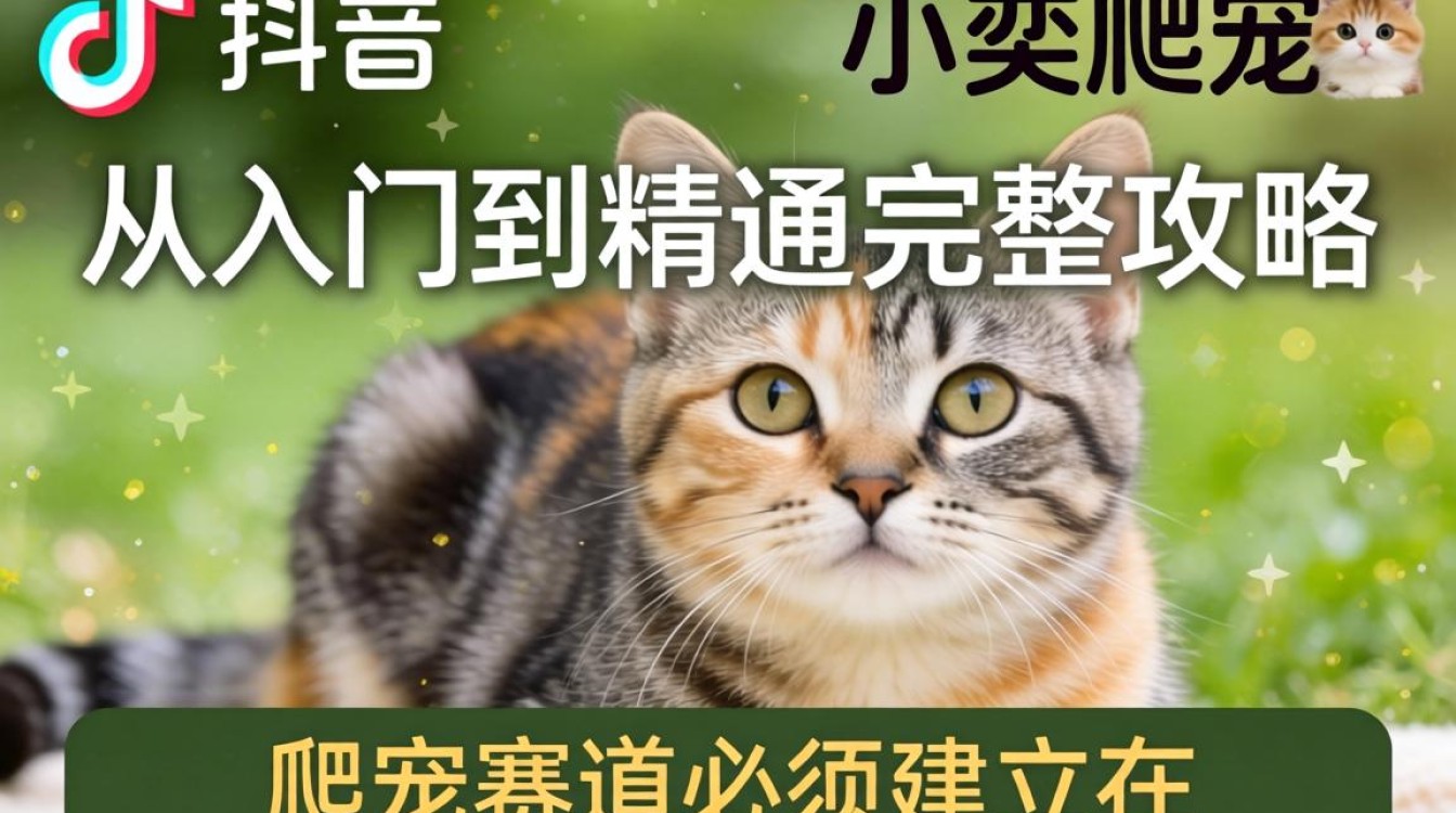 抖音小奕爬宠 TikTok 从入门到精通