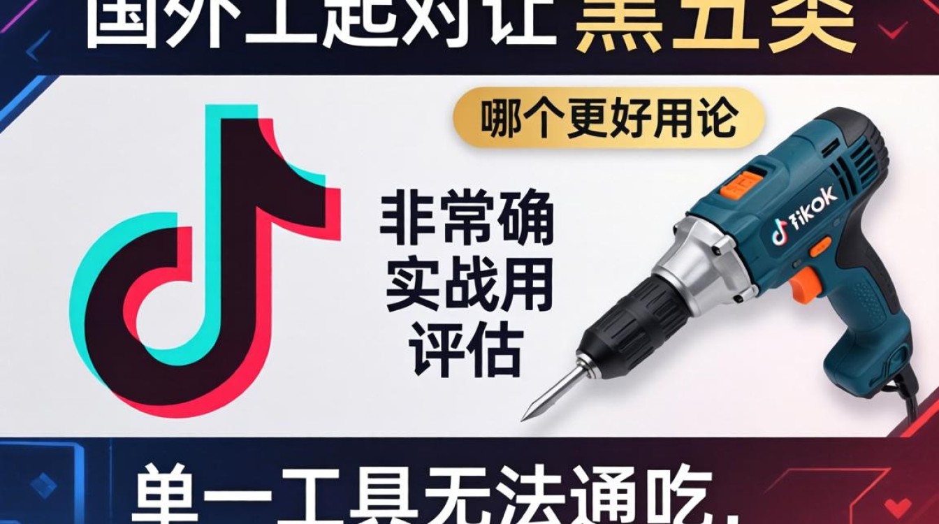 国外 TikTok 黑五类工具对比哪个更好用