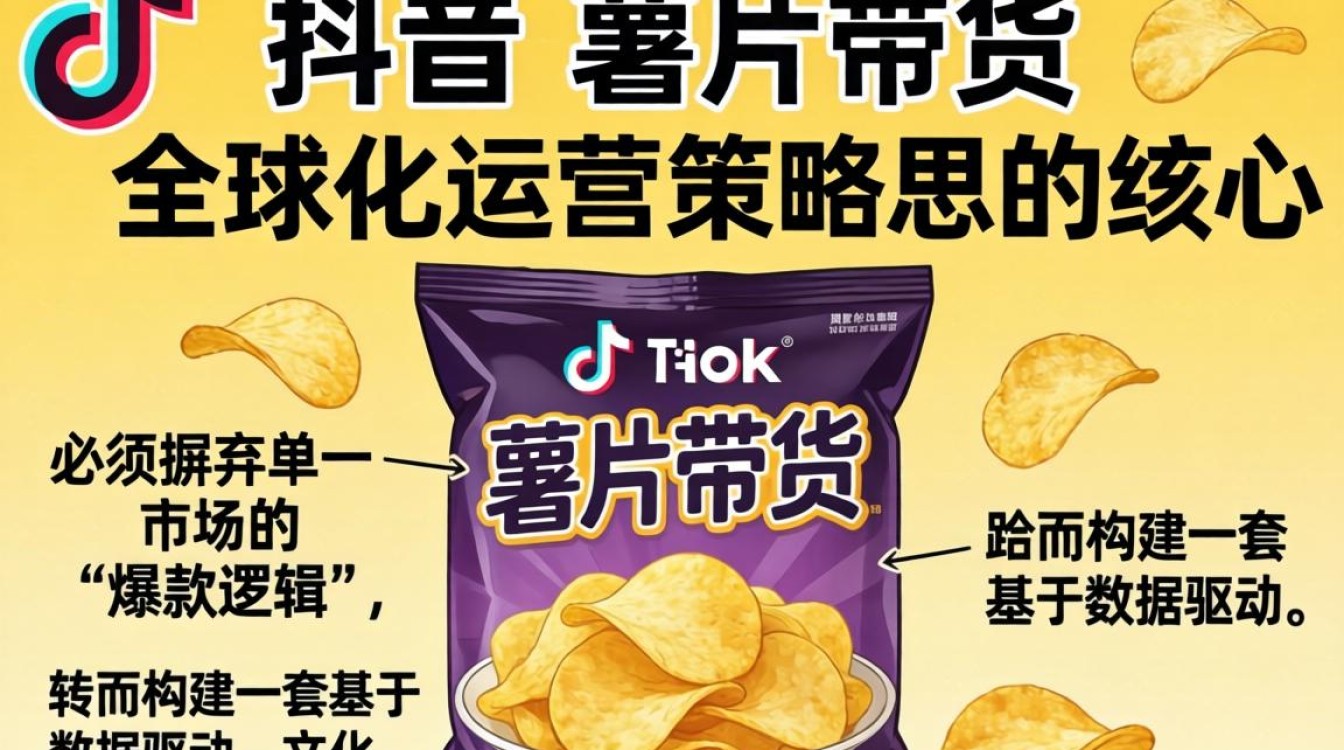TikTok 薯片带货全球运营策略