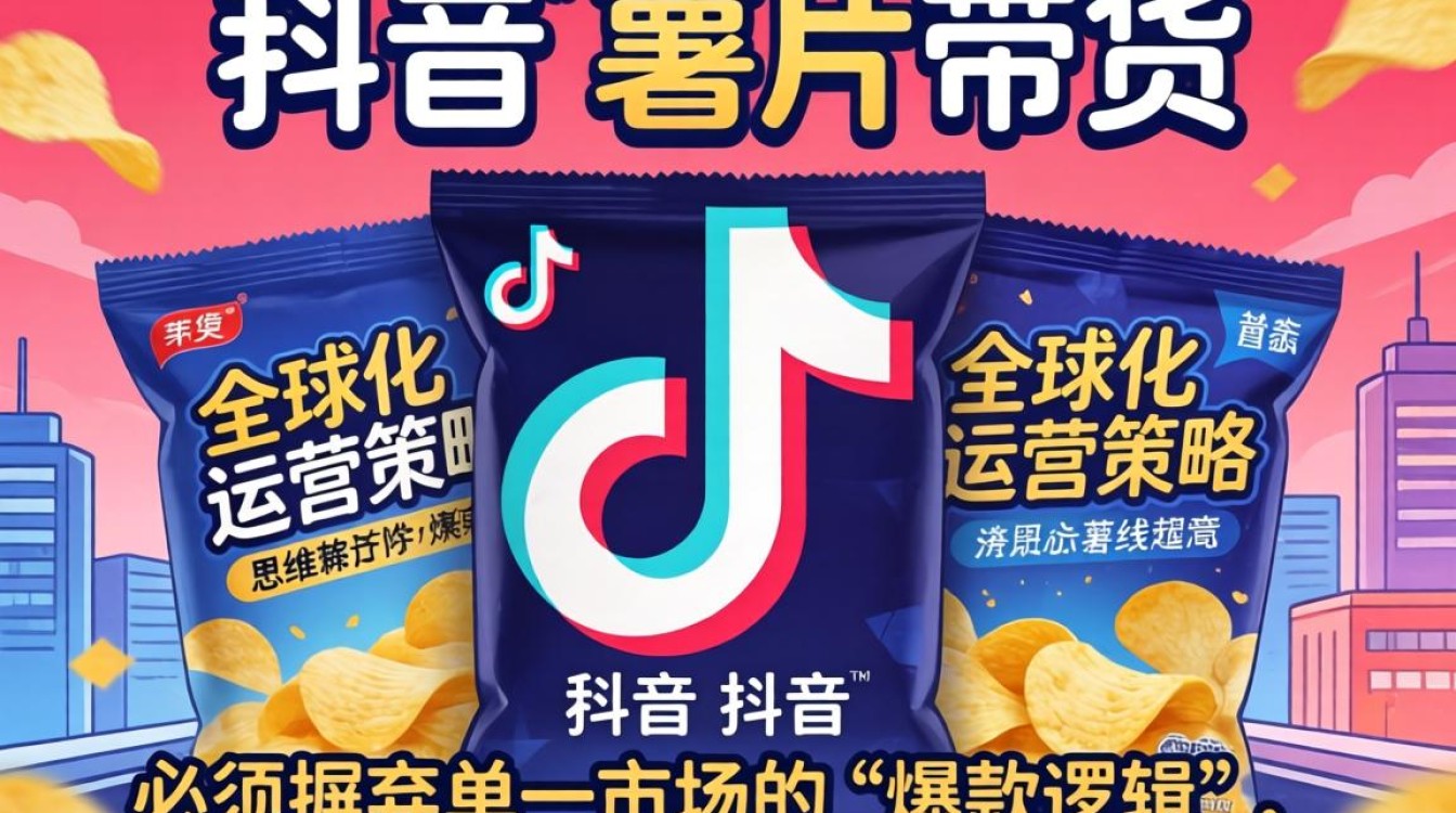 TikTok 薯片带货全球运营策略