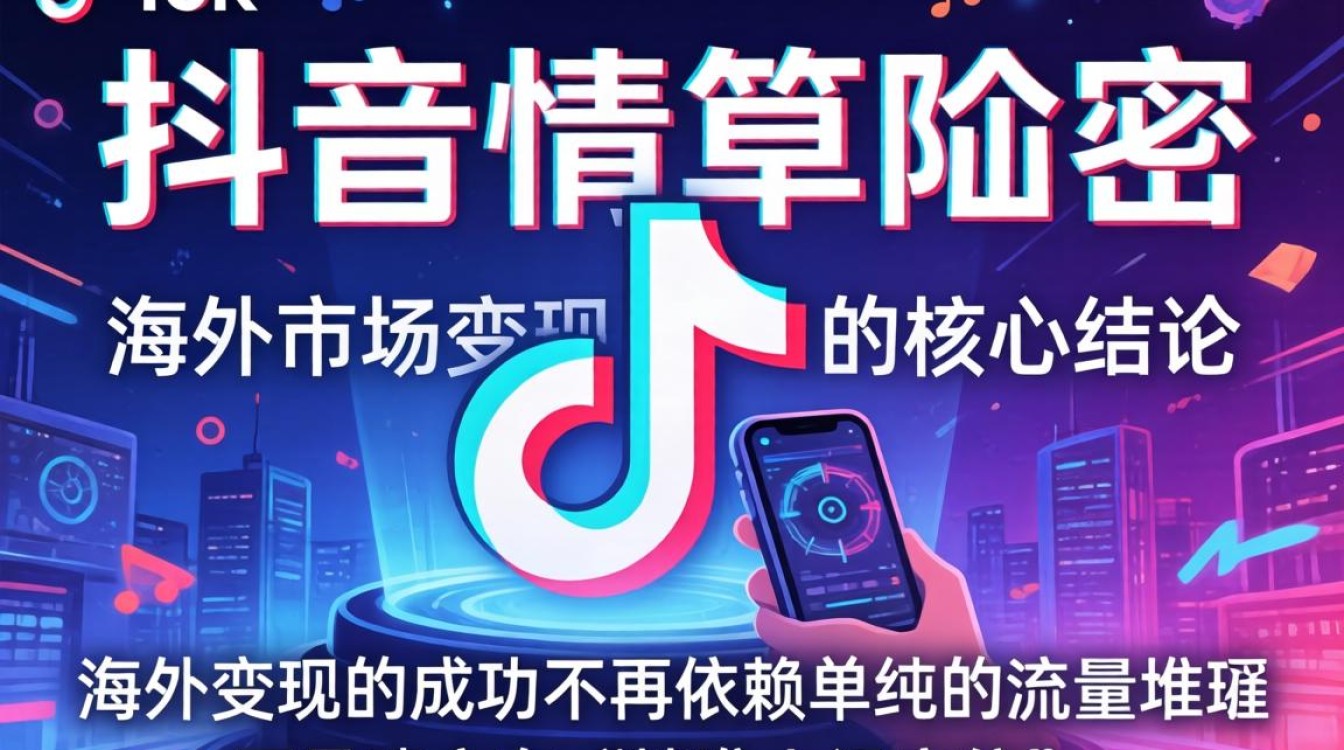 TikTok 中情局解密 海外市场变现技巧