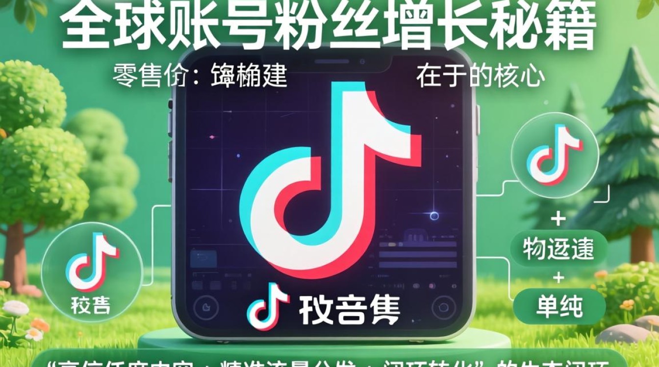 TikTok 零售价全球账号粉丝增长秘籍